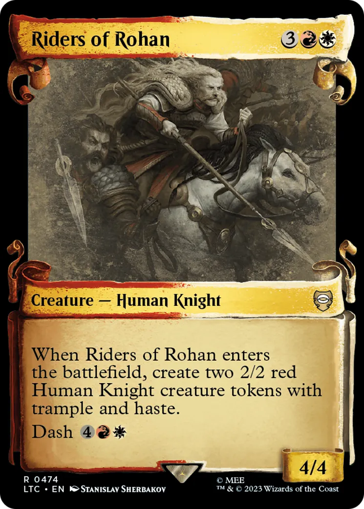 Cavaliers du Rohan — Tales of Middle-earth Commander — Magic: The Gathering