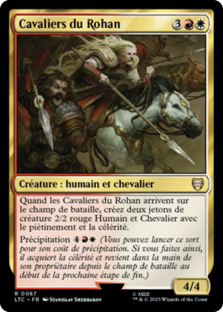 Cavaliers du Rohan — Tales of Middle-earth Commander — Magic: The Gathering