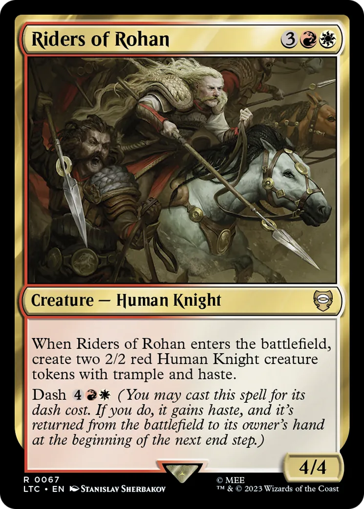 Riders of Rohan — Tales of Middle-earth Commander — Magic: The Gathering