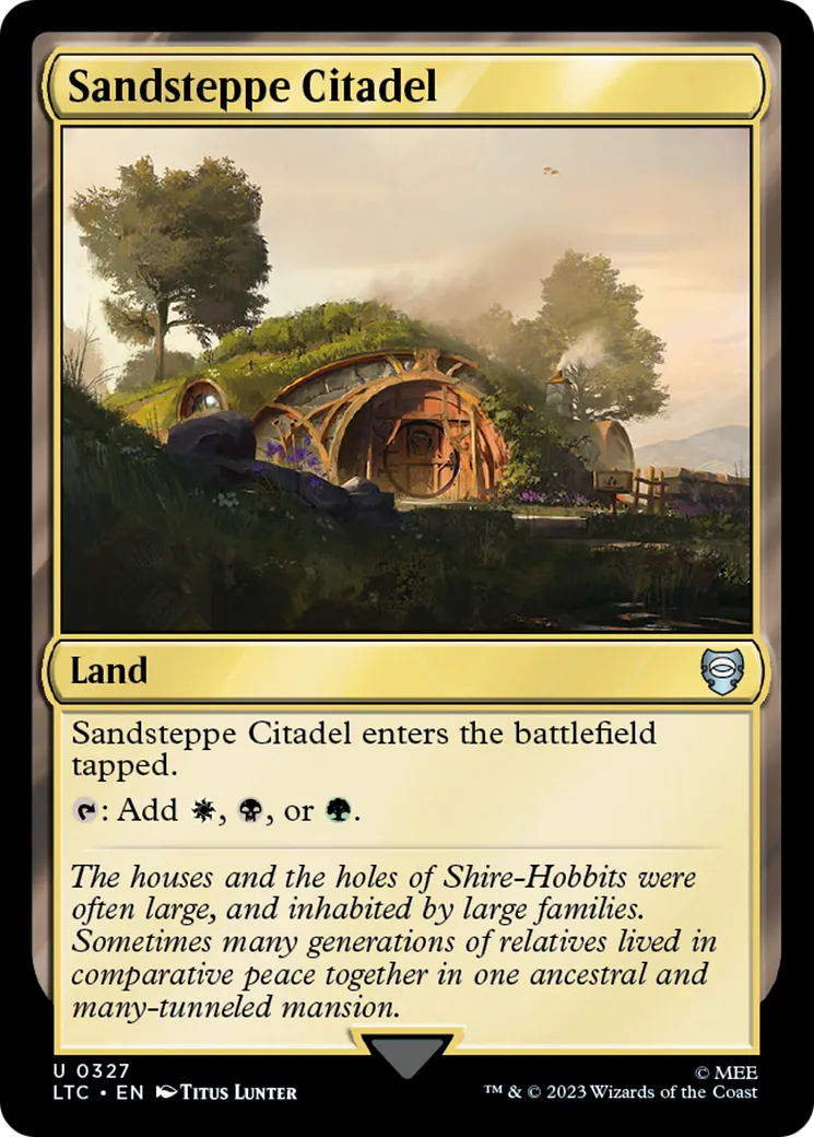 Sandsteppe Citadel — Tales of Middle-earth Commander — Magic: The Gathering