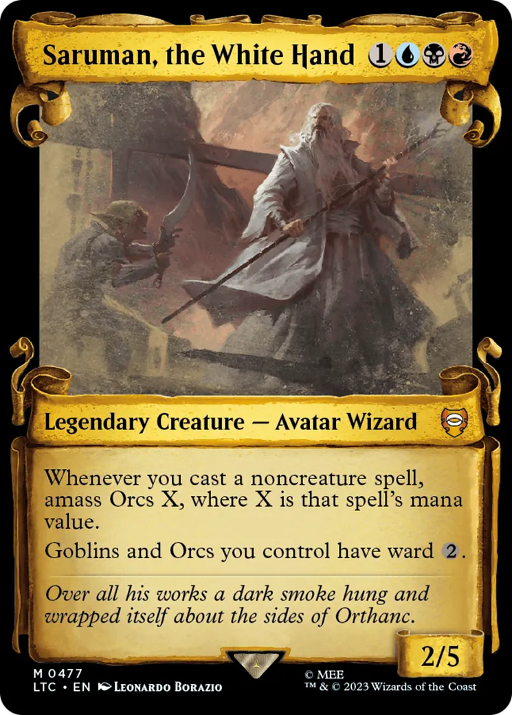 Saruman, la Main Blanche — Tales of Middle-earth Commander — Magic: The Gathering
