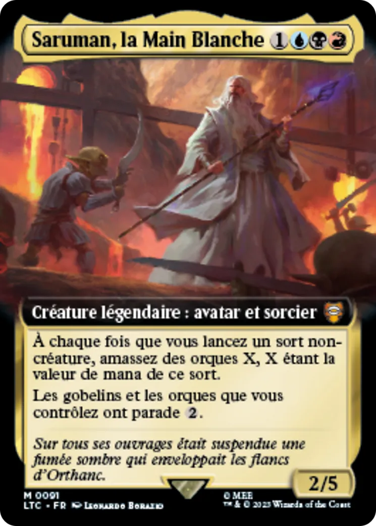 Saruman, la Main Blanche — Tales of Middle-earth Commander — Magic: The Gathering