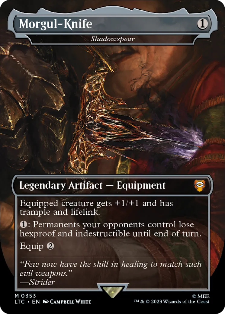 Shadowspear — Tales of Middle-earth Commander — Magic: The Gathering