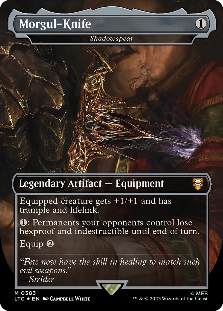Shadowspear — Tales of Middle-earth Commander — Magic: The Gathering