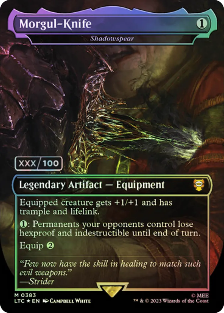 Shadowspear — Tales of Middle-earth Commander — Magic: The Gathering