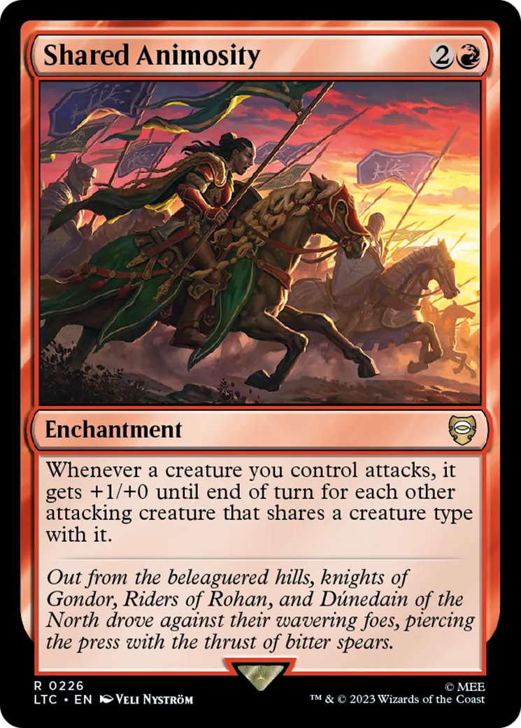 Shared Animosity — Tales of Middle-earth Commander — Magic: The Gathering