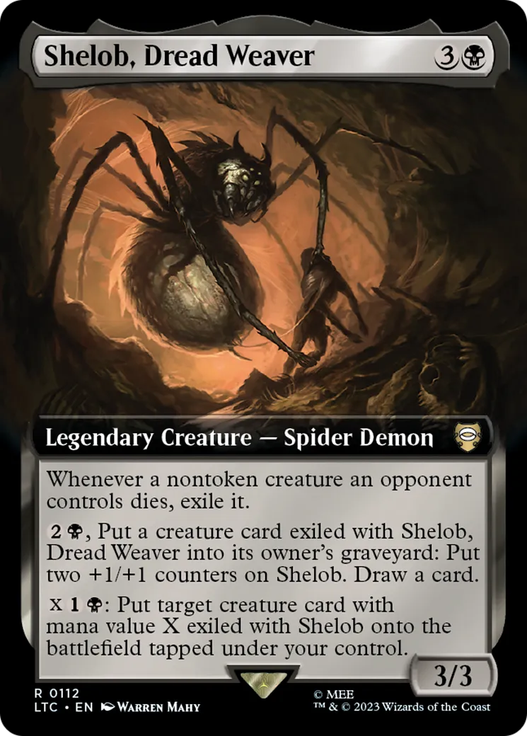 Shelob, Dread Weaver — Tales of Middle-earth Commander — Magic: The Gathering