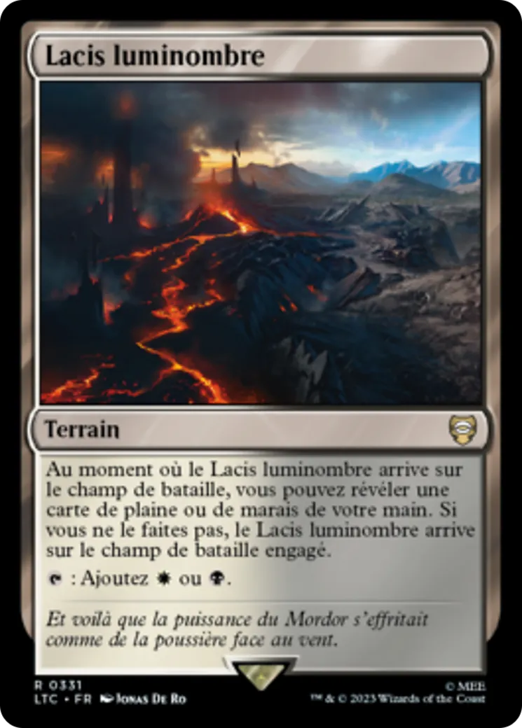 Lacis luminombre — Tales of Middle-earth Commander — Magic: The Gathering