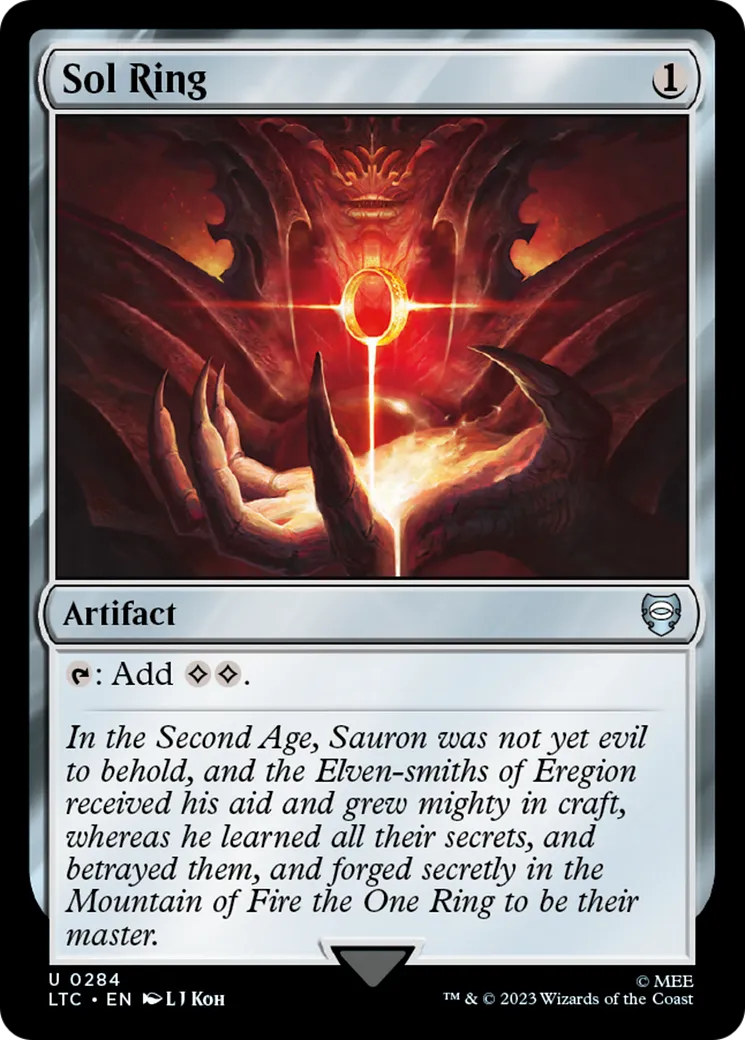 Sol Ring — Tales of Middle-earth Commander — Magic: The Gathering
