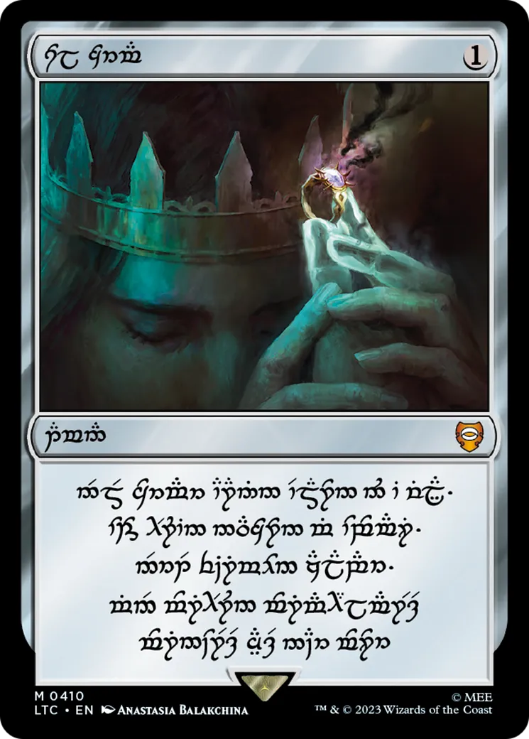 Anneau solaire — Tales of Middle-earth Commander — Magic: The Gathering