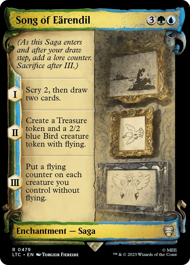 Chanson d'Eärendil — Tales of Middle-earth Commander — Magic: The Gathering