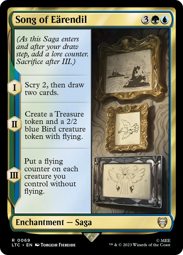 Chanson d'Eärendil — Tales of Middle-earth Commander — Magic: The Gathering