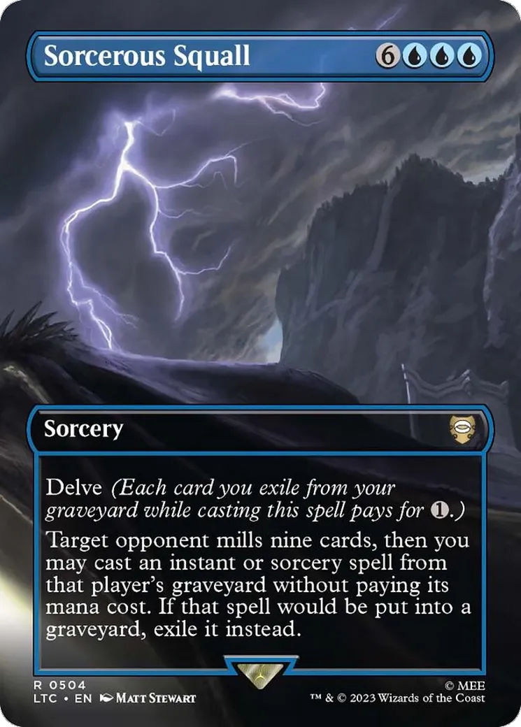 Sorcerous Squall — Tales of Middle-earth Commander — Magic: The Gathering