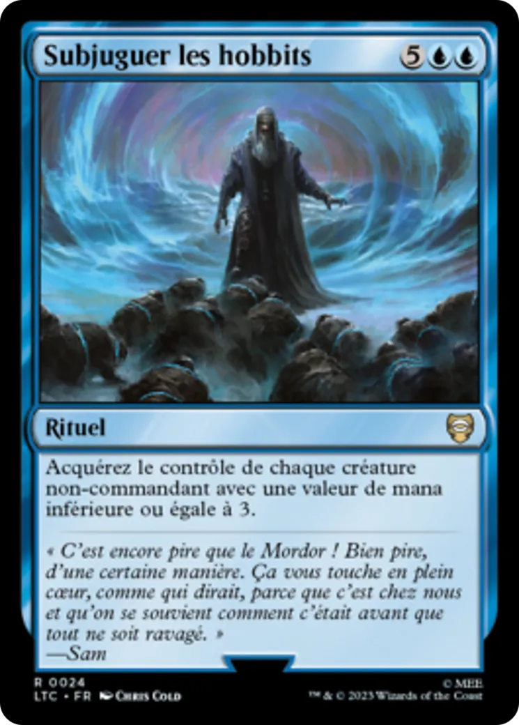 Subjuguer les hobbits — Tales of Middle-earth Commander — Magic: The Gathering