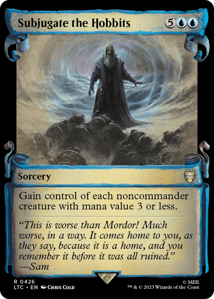 Subjugate the Hobbits — Tales of Middle-earth Commander — Magic: The Gathering