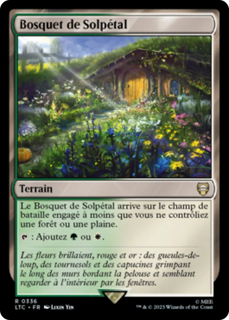 Bosquet de Solpétal — Tales of Middle-earth Commander — Magic: The Gathering