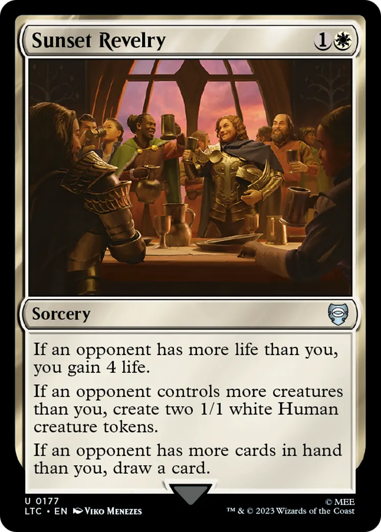 Sunset Revelry — Tales of Middle-earth Commander — Magic: The Gathering