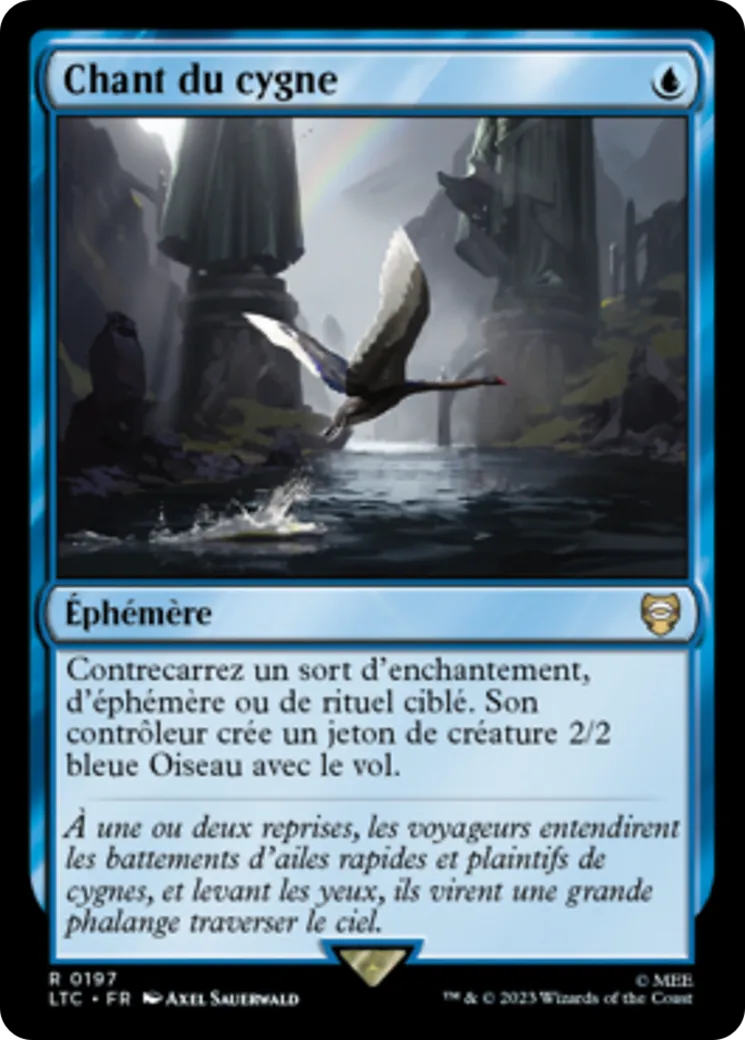 Chant du cygne — Tales of Middle-earth Commander — Magic: The Gathering