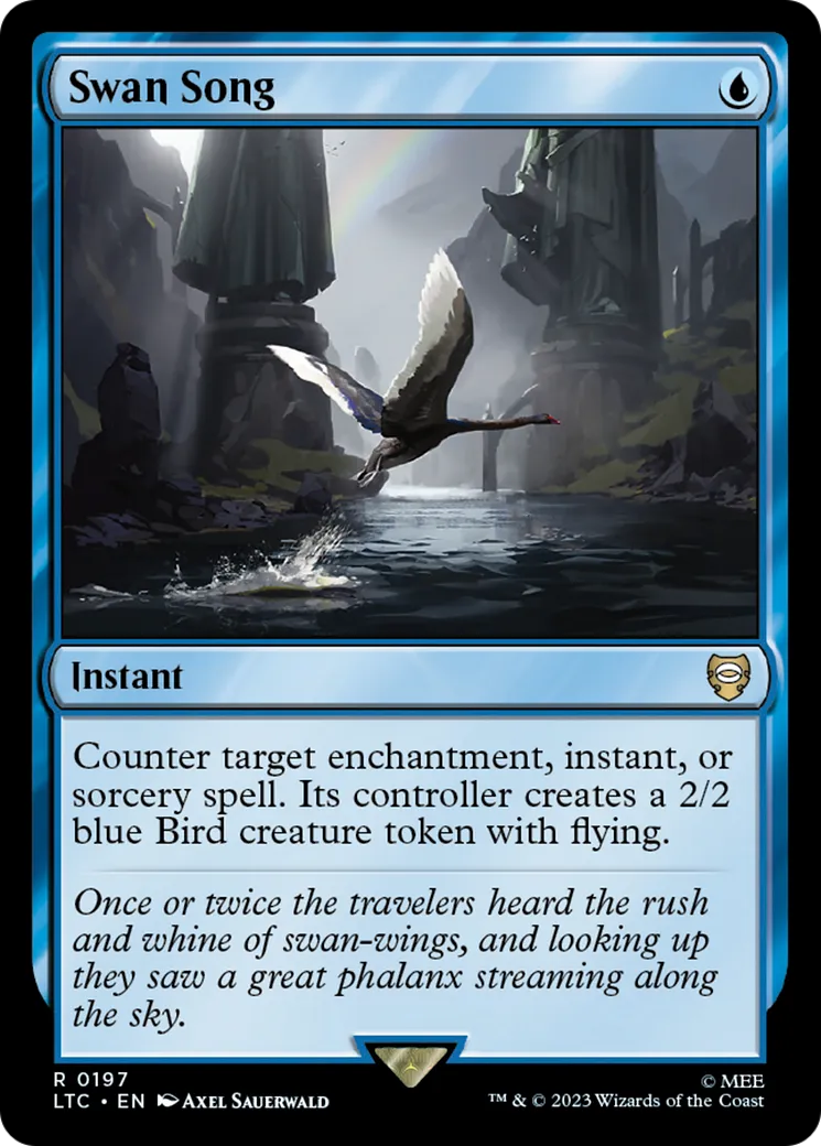 Swan Song — Tales of Middle-earth Commander — Magic: The Gathering