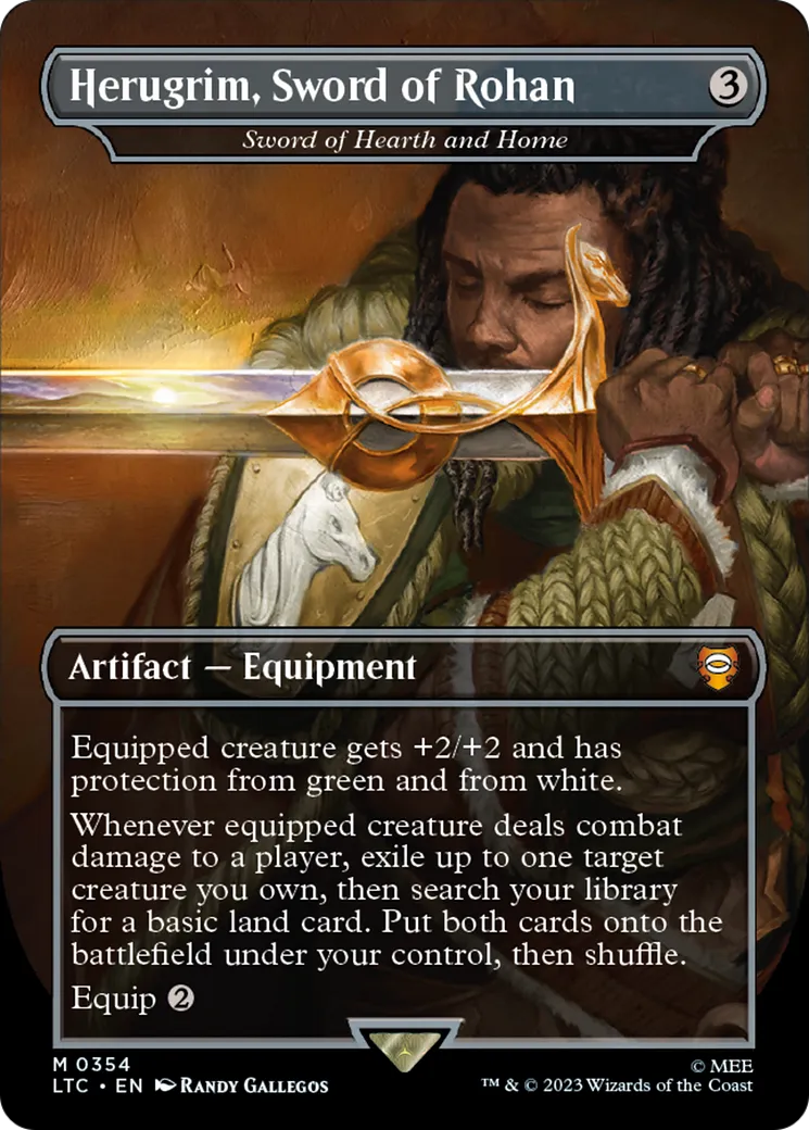 Épée d'âtre et de foyer — Tales of Middle-earth Commander — Magic: The Gathering