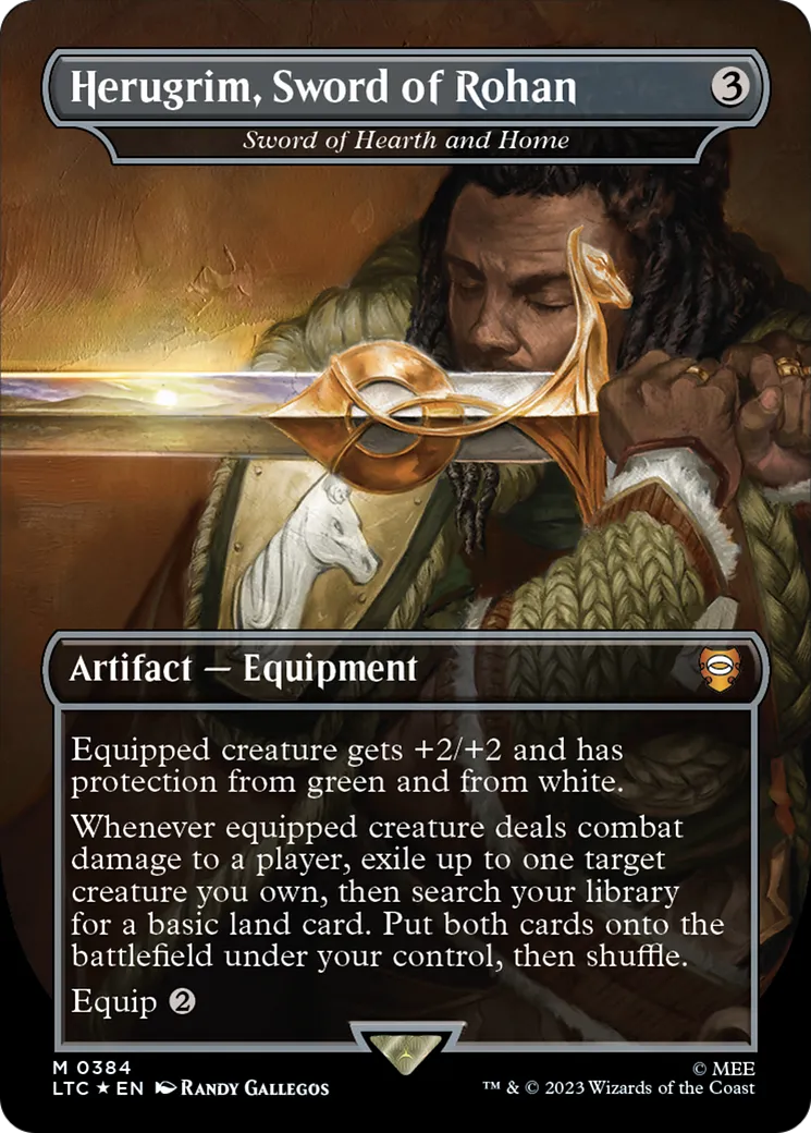 Épée d'âtre et de foyer — Tales of Middle-earth Commander — Magic: The Gathering