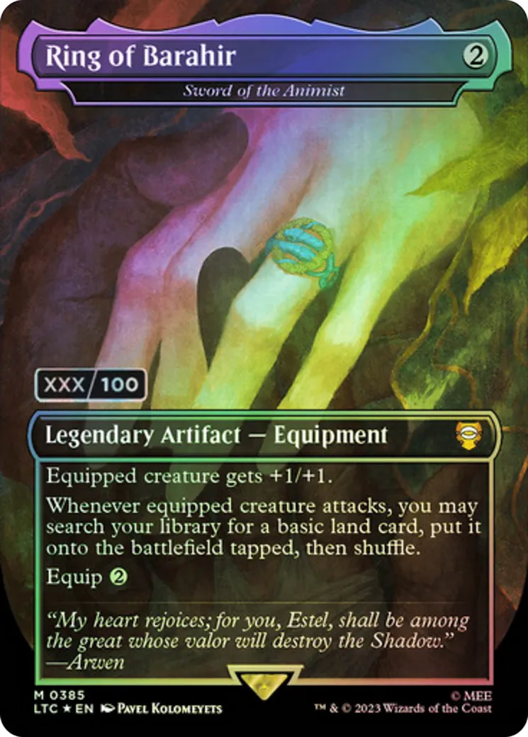 Sword of the Animist — Tales of Middle-earth Commander — Magic: The Gathering