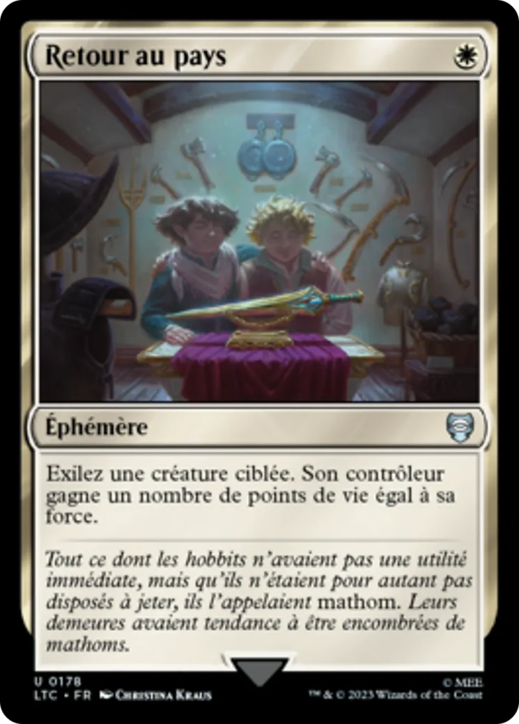 Retour au pays — Tales of Middle-earth Commander — Magic: The Gathering