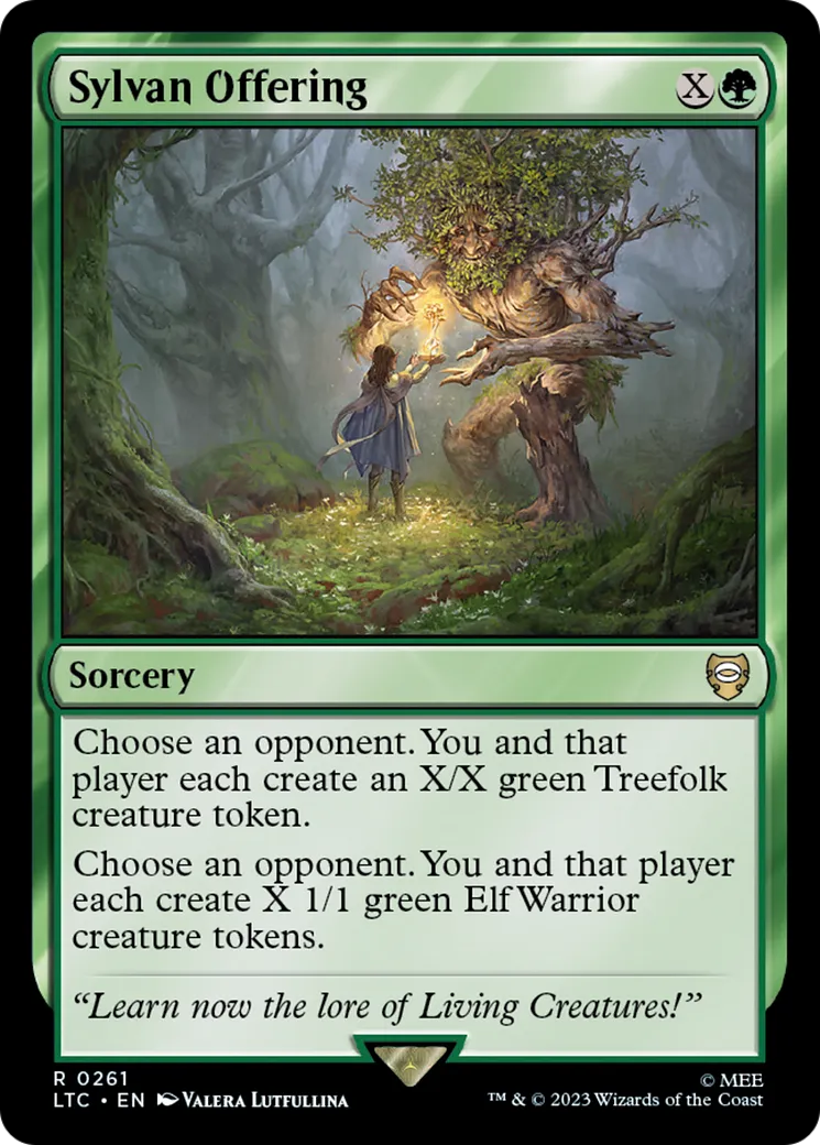 Offrande sylvestre — Tales of Middle-earth Commander — Magic: The Gathering