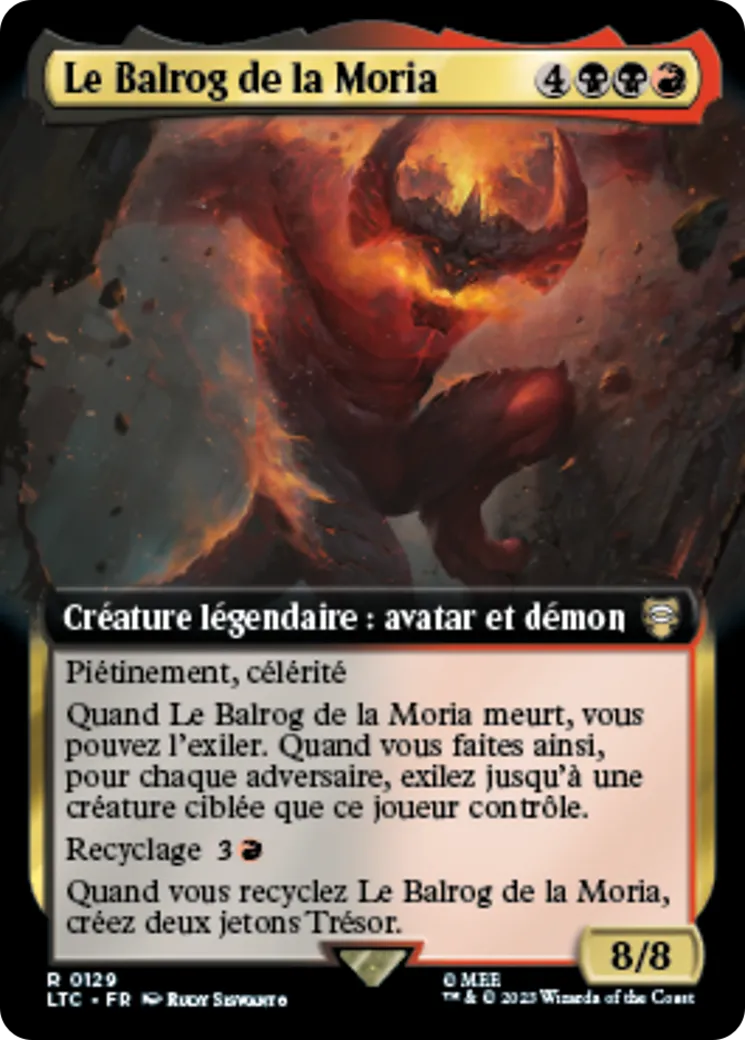 Le Balrog de la Moria — Tales of Middle-earth Commander — Magic: The Gathering