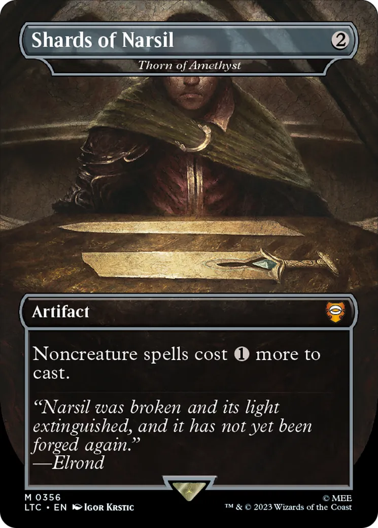 Thorn of Amethyst — Tales of Middle-earth Commander — Magic: The Gathering
