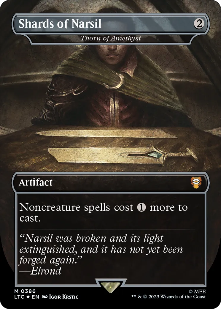 Éclat d'améthyste — Tales of Middle-earth Commander — Magic: The Gathering