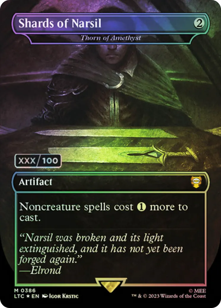 Thorn of Amethyst — Tales of Middle-earth Commander — Magic: The Gathering