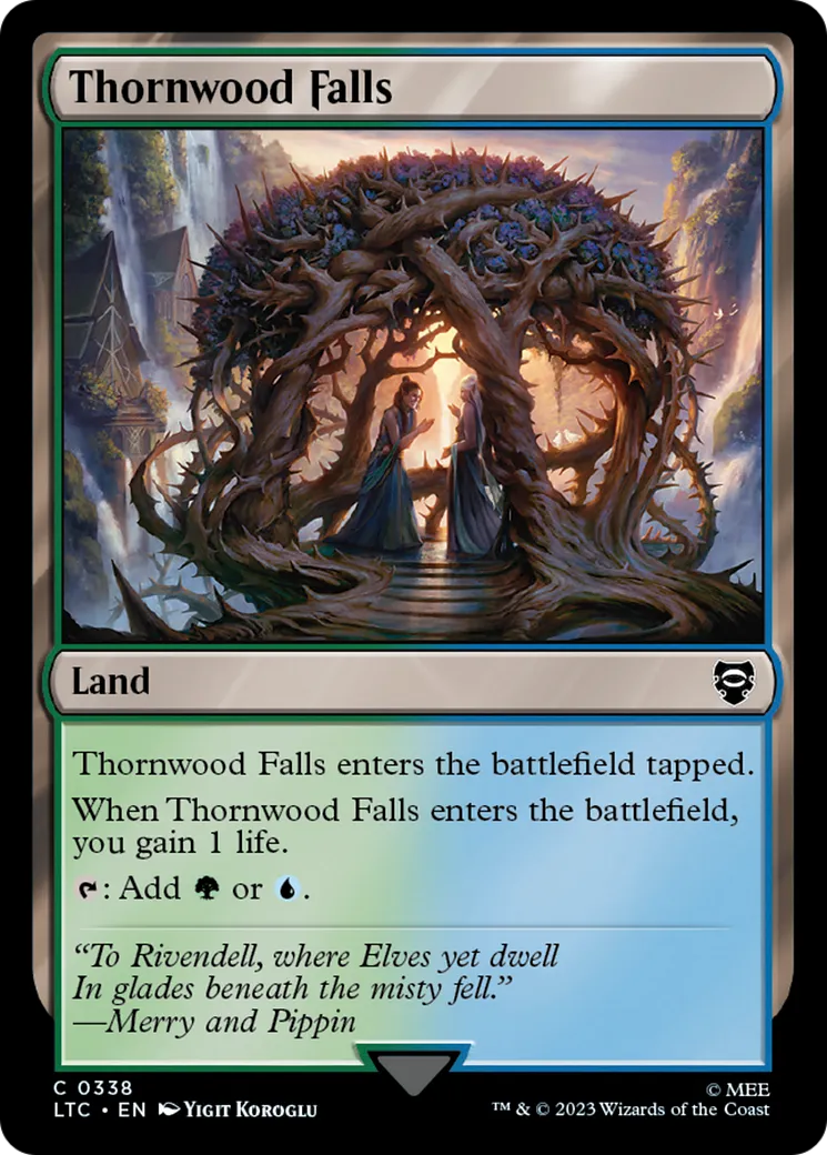 Chutes de Boisépine — Tales of Middle-earth Commander — Magic: The Gathering