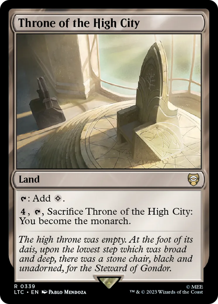 Throne of the High City — Tales of Middle-earth Commander — Magic: The Gathering