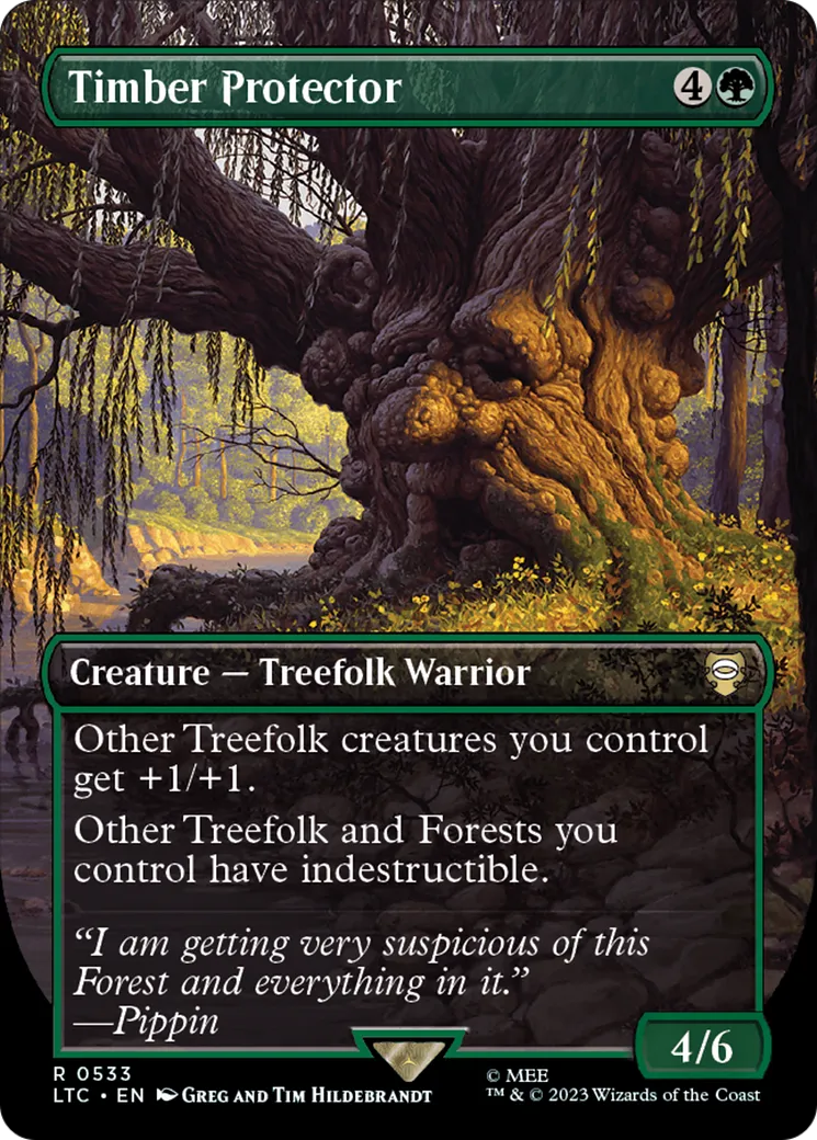 Timber Protector — Tales of Middle-earth Commander — Magic: The Gathering