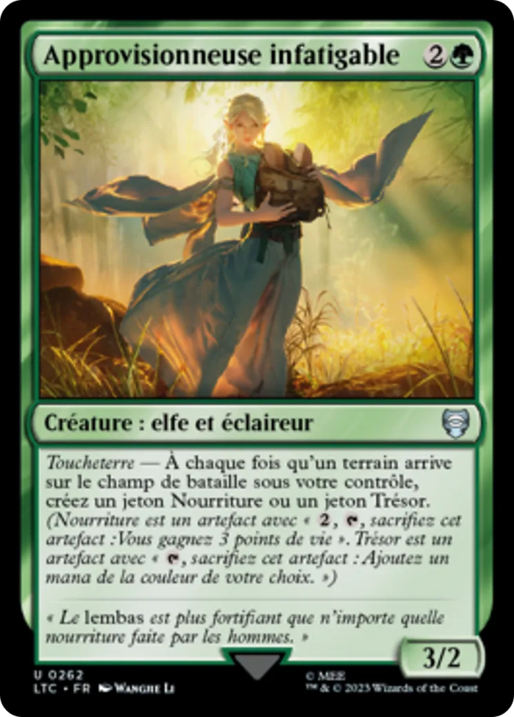 Approvisionneuse infatigable — Tales of Middle-earth Commander — Magic: The Gathering