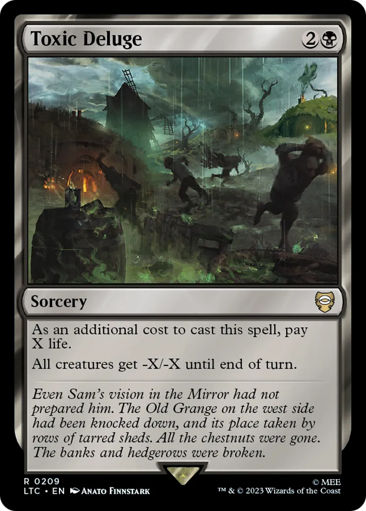 Toxic Deluge — Tales of Middle-earth Commander — Magic: The Gathering