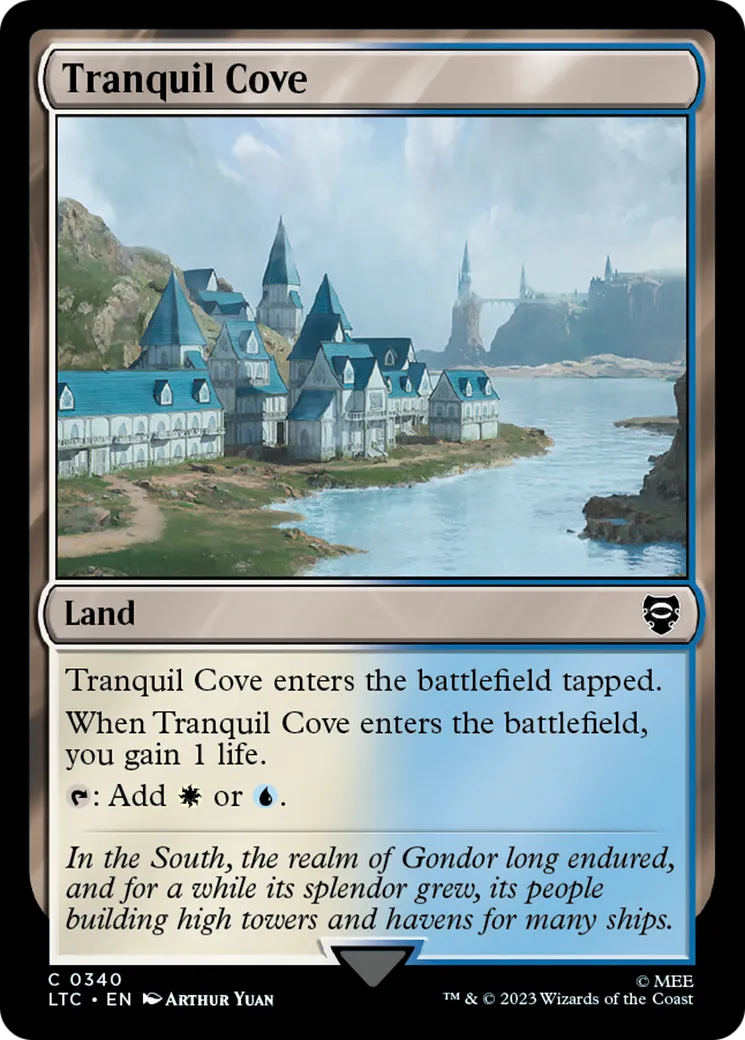 Crique tranquille — Tales of Middle-earth Commander — Magic: The Gathering