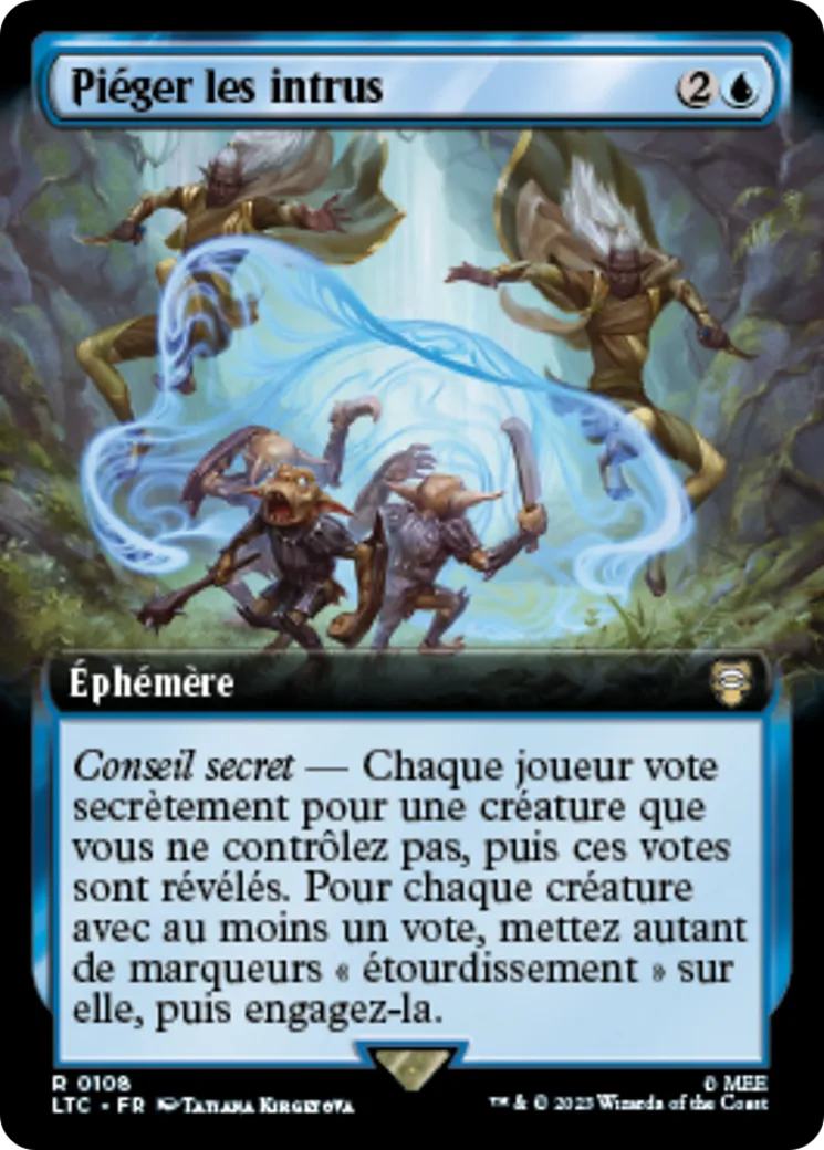 Piéger les intrus — Tales of Middle-earth Commander — Magic: The Gathering