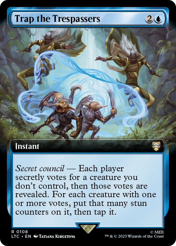 Trap the Trespassers — Tales of Middle-earth Commander — Magic: The Gathering