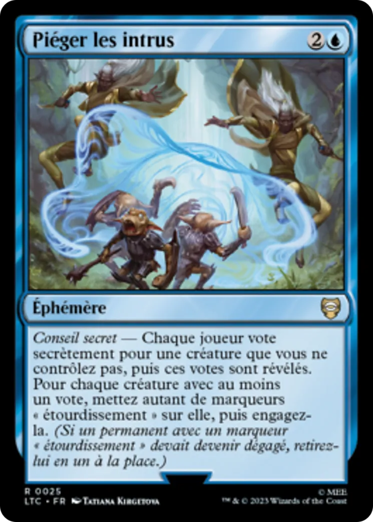 Piéger les intrus — Tales of Middle-earth Commander — Magic: The Gathering