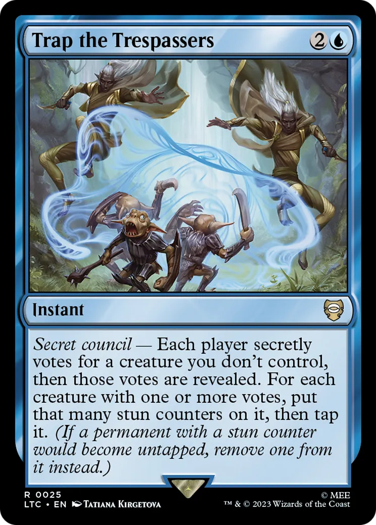 Trap the Trespassers — Tales of Middle-earth Commander — Magic: The Gathering