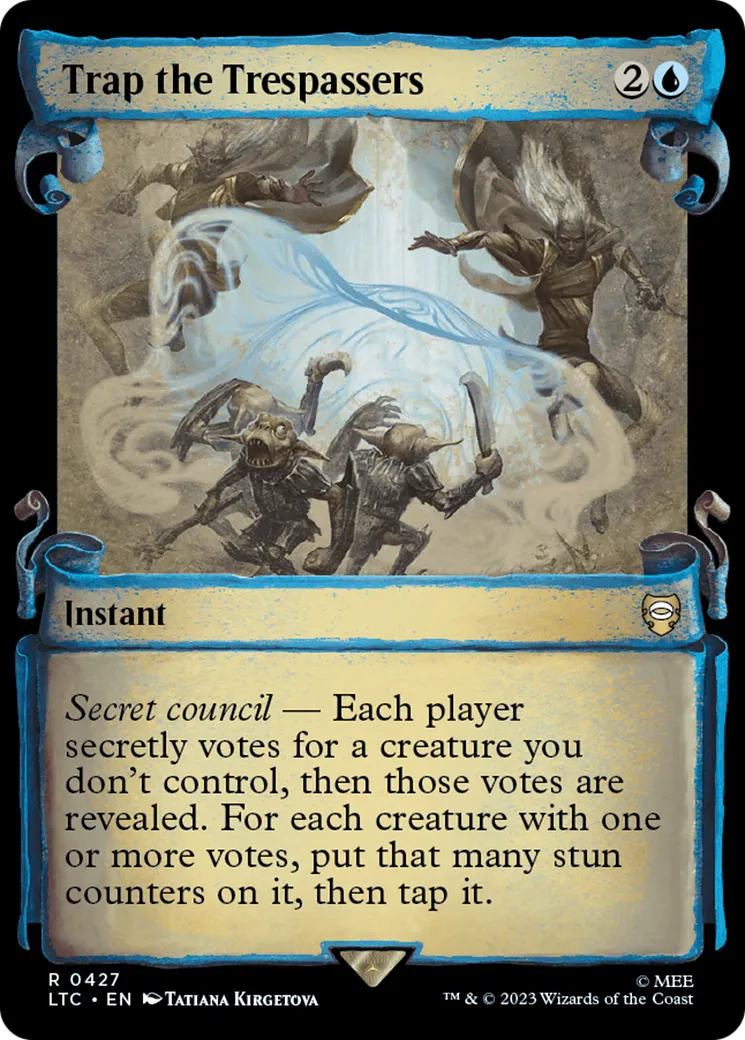 Trap the Trespassers — Tales of Middle-earth Commander — Magic: The Gathering