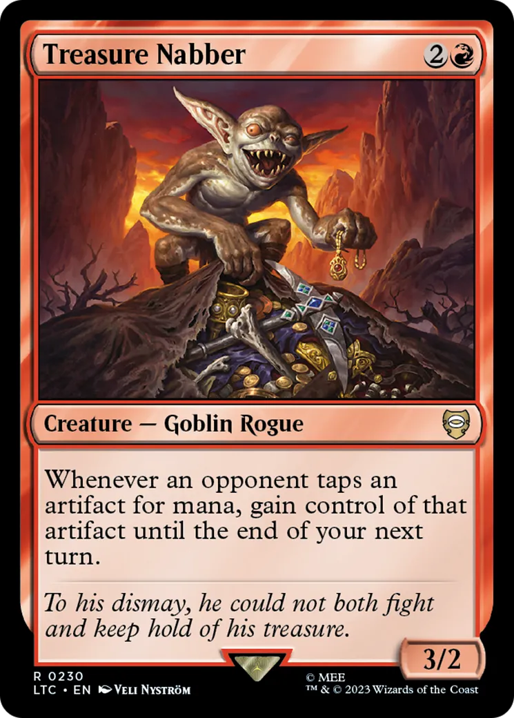 Treasure Nabber — Tales of Middle-earth Commander — Magic: The Gathering