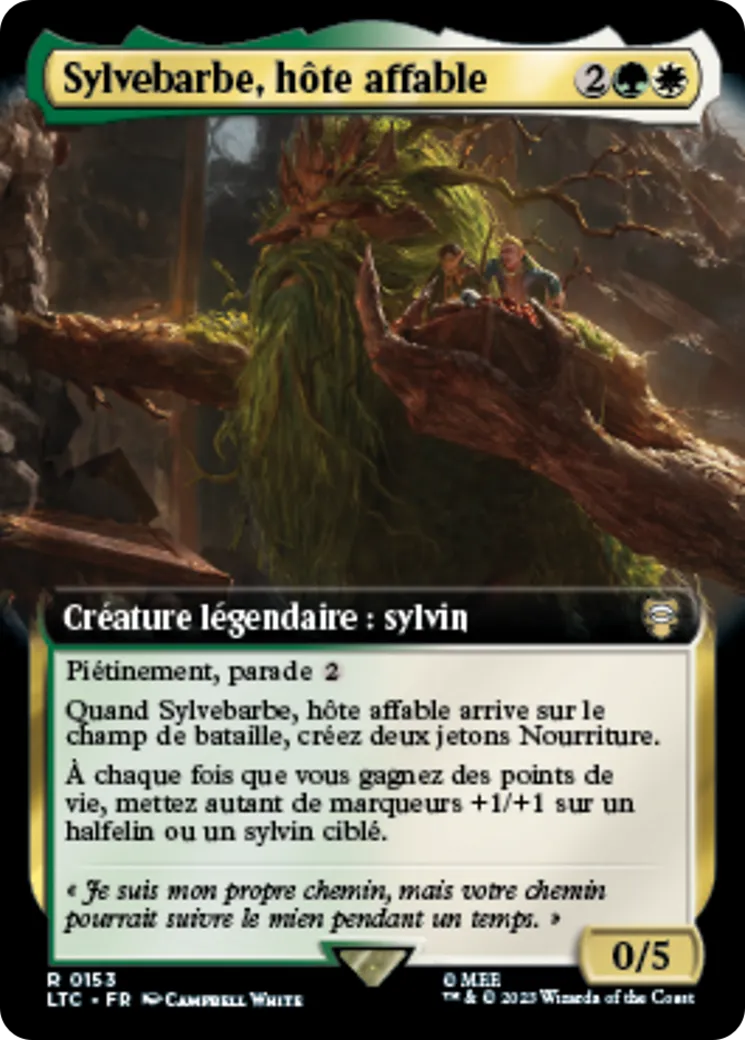 Sylvebarbe, hôte affable — Tales of Middle-earth Commander — Magic: The Gathering
