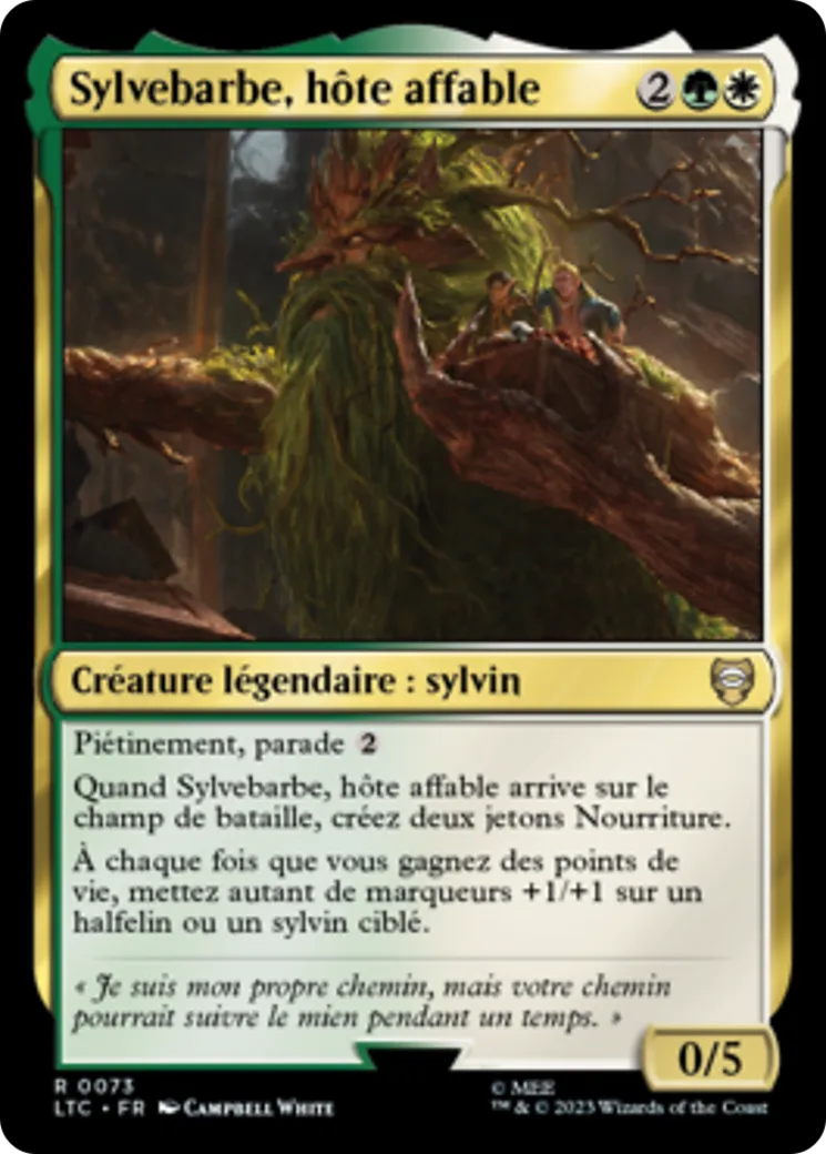 Sylvebarbe, hôte affable — Tales of Middle-earth Commander — Magic: The Gathering