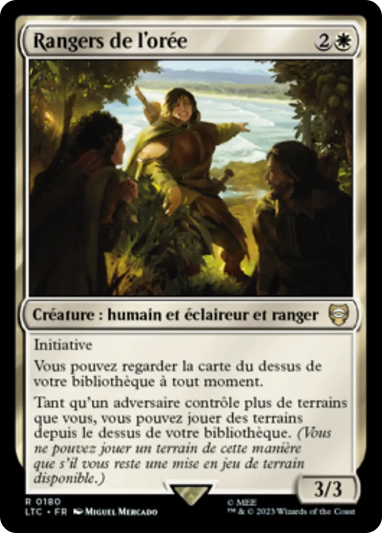 Rangers de l'orée — Tales of Middle-earth Commander — Magic: The Gathering