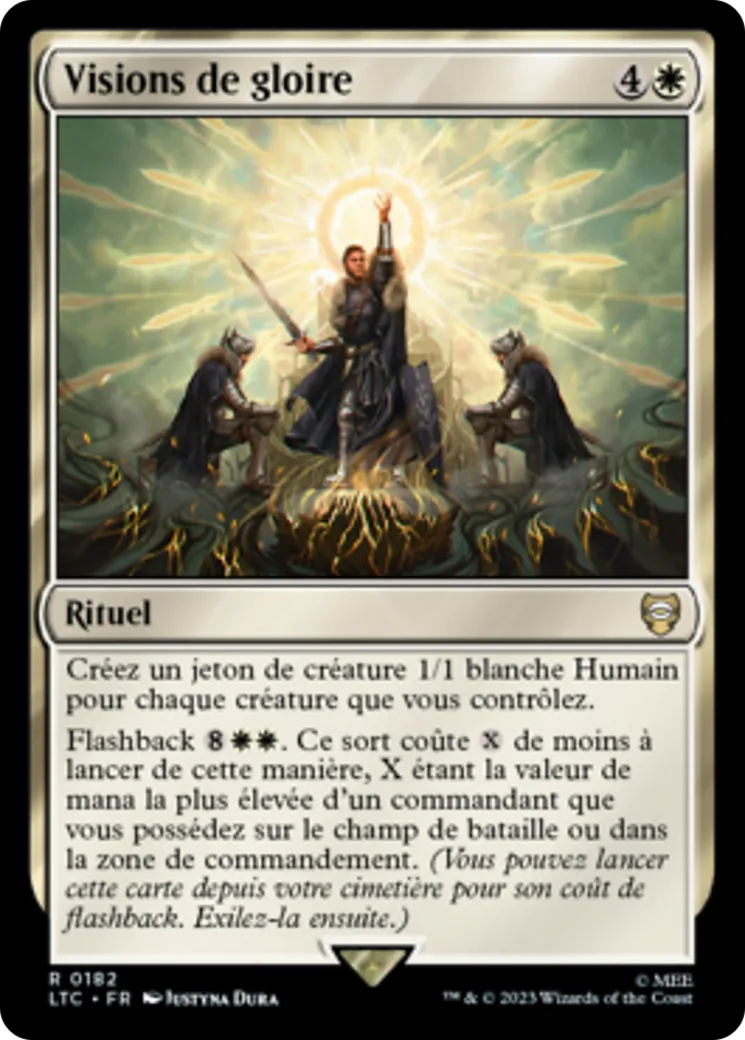 Visions de gloire — Tales of Middle-earth Commander — Magic: The Gathering