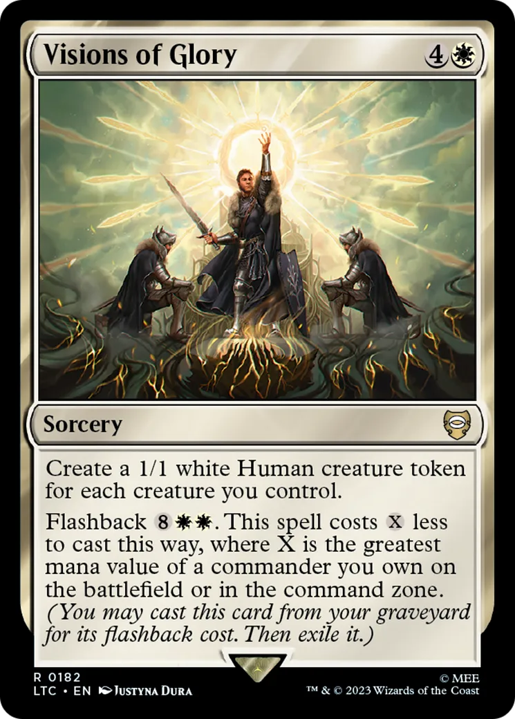 Visions of Glory — Tales of Middle-earth Commander — Magic: The Gathering