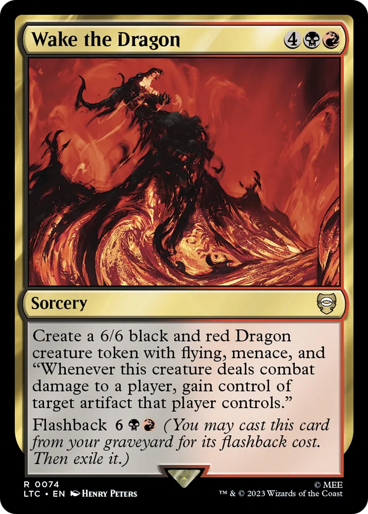 Wake the Dragon — Tales of Middle-earth Commander — Magic: The Gathering